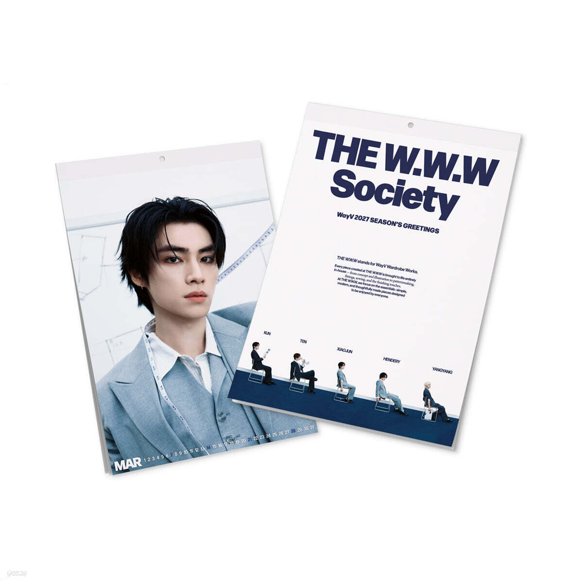 웨이션V (WayV) 2027 벽걸이캘린더