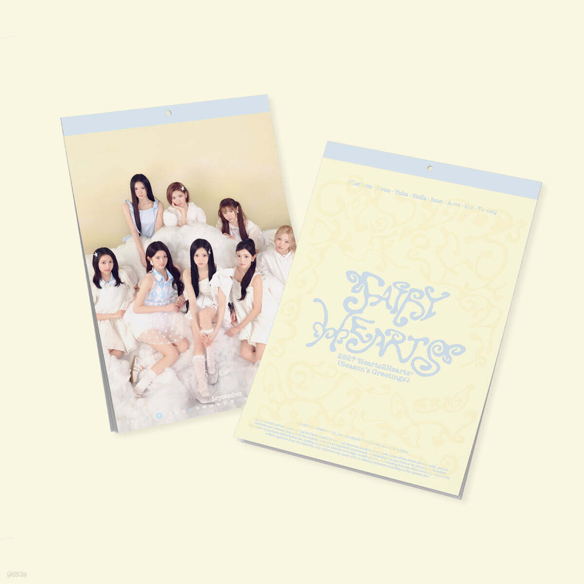 하츠투하츠 (Hearts2Hearts) 2027 벽걸이캘린더