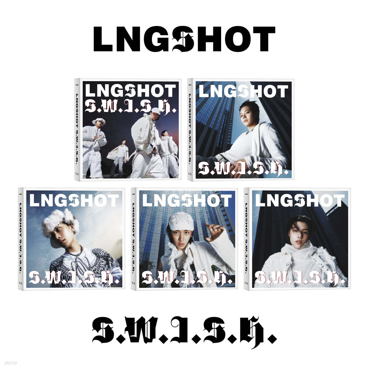 LNGSHOT -  EP [S.W.I.S.H.][Standard Ver.][5종 중 1종 랜덤]