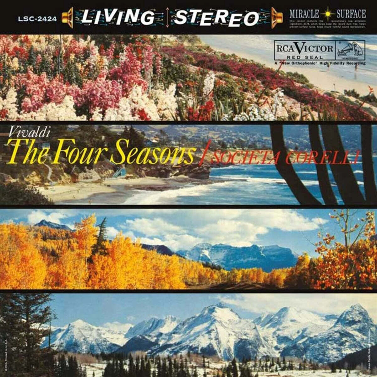 Societa Corelli 비발디: 사계 (Vivaldi: The Four Seasons) [2LP]