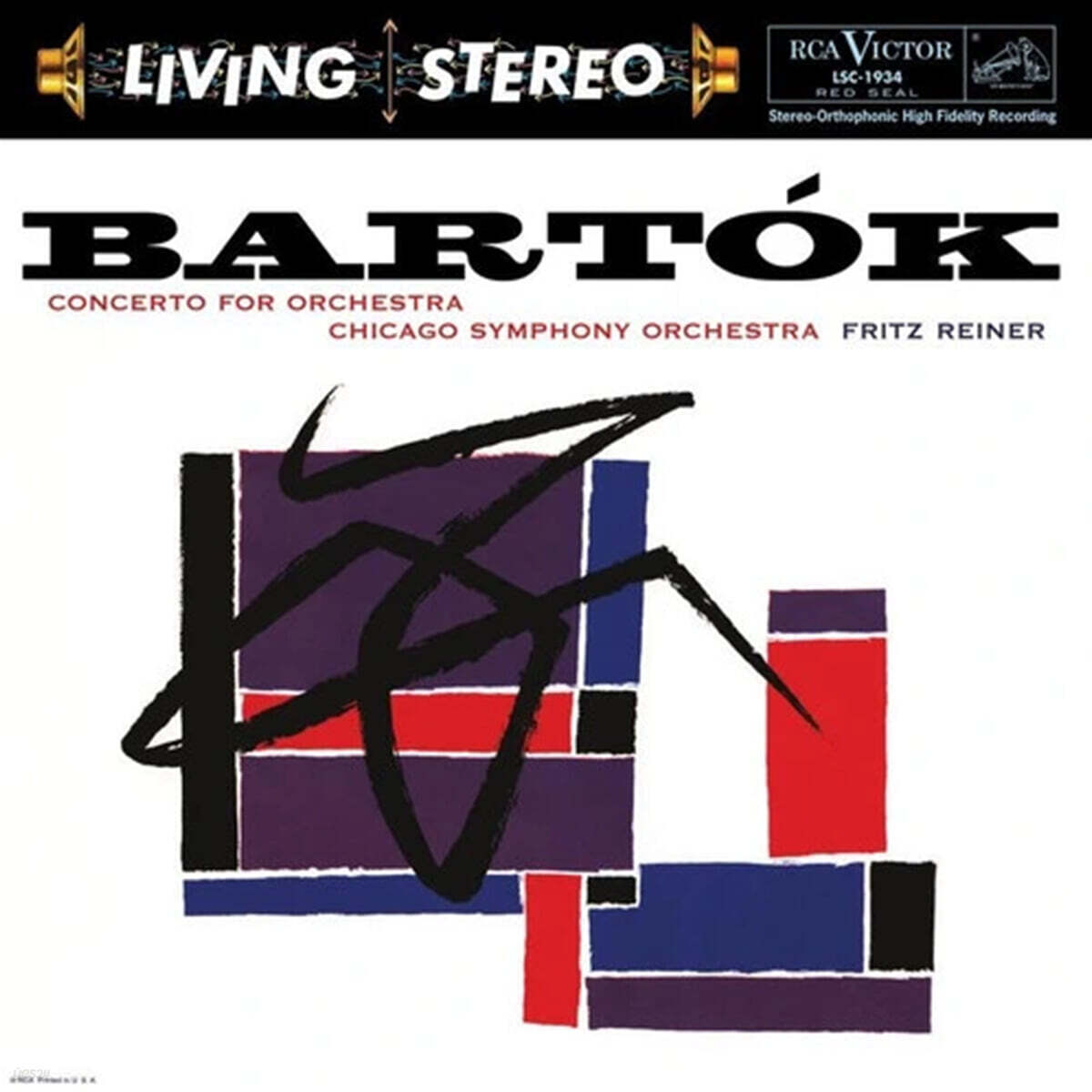 Fritz Reiner 바르토크: 관현악을 위한 협주곡 (Bartok: Concerto For Orchestra) [2LP]