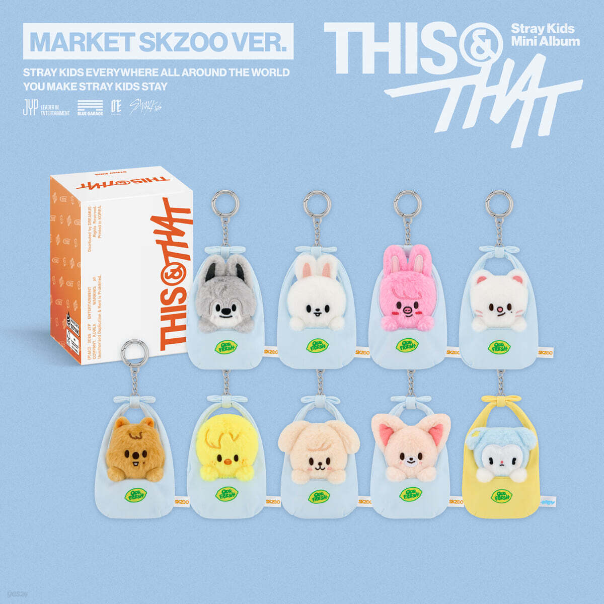 스트레이 키즈 (Stray Kids) - THIS & THAT [MARKET SKZOO VER.][Wolf Chan VER.]