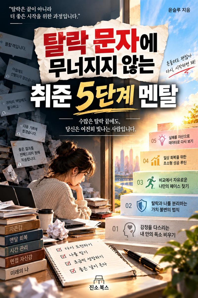 탈락 문자에 무너지지 않는 취준 5단계 멘탈 리셋