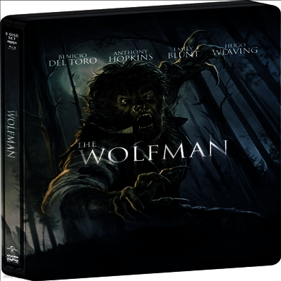 The Wolfman (Limited Edition Steelbook) (울프맨) (2010)(한글무자막)(4K Ultra HD + Blu-ray)