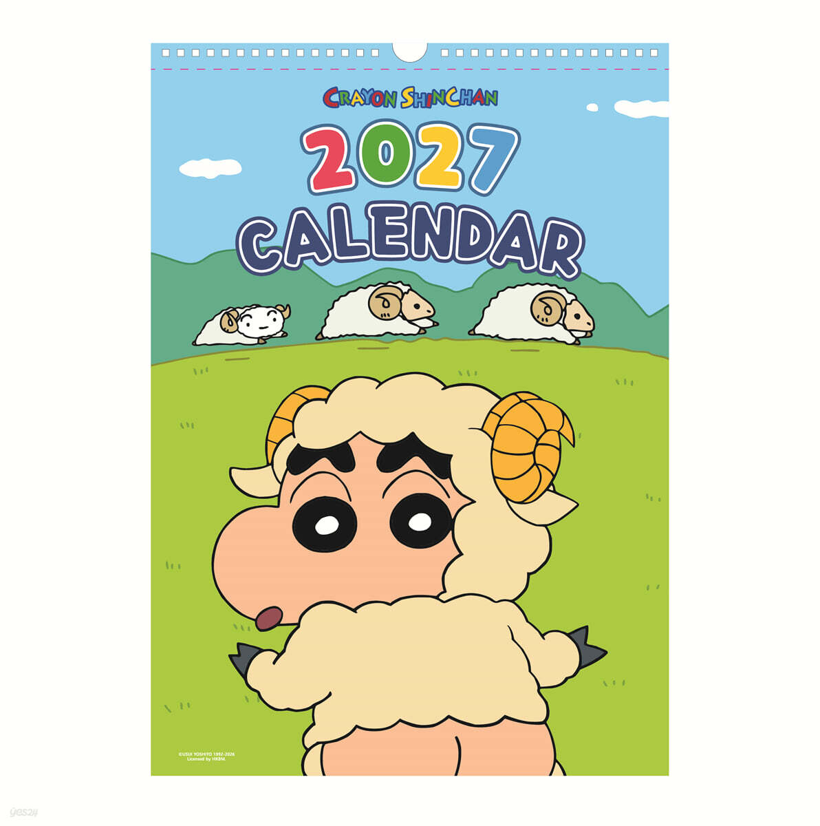 짱구는못말려 2027벽걸이캘린더