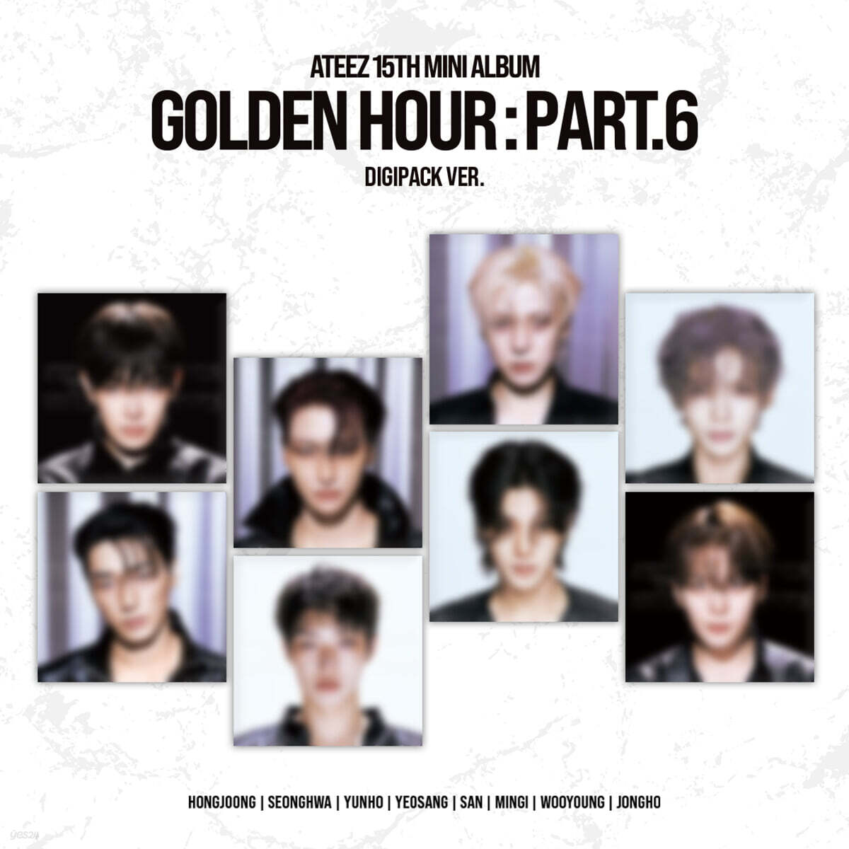 에이티즈 (ATEEZ) -  15TH MINI ALBUM [GOLDEN HOUR : Part.6][DIGIPACK VER.][8종 중 1종 랜덤발송]