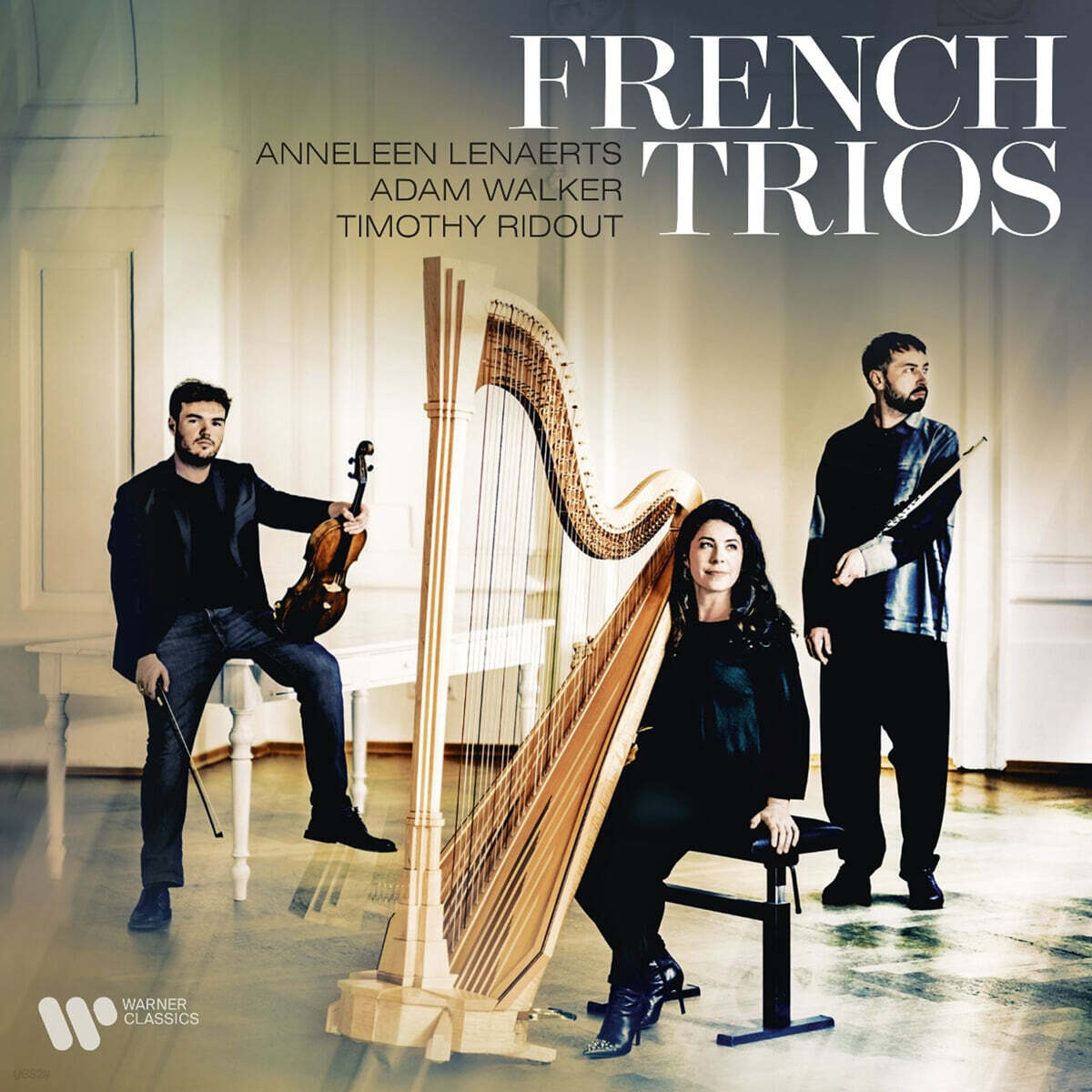 Anneleen Lenaerts 하프, 비올라, 플루트 트리오 연주집 (French trios)