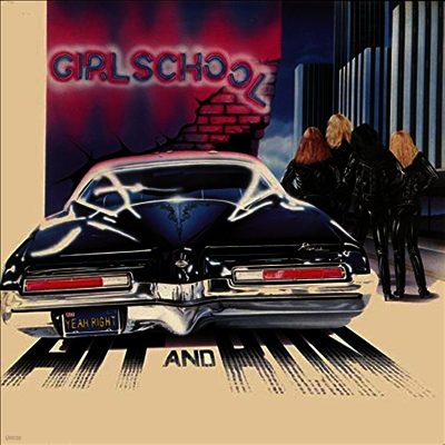 Girlschool — Hit And Run (Gatefold) 앨범 커버