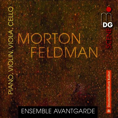 펠드먼: 피아노, 바이올린, 비올라 & 첼로 (Feldman: Piano, Violin, Viola & Cello) (CD) - Ensemble Avantgarde Leipzig