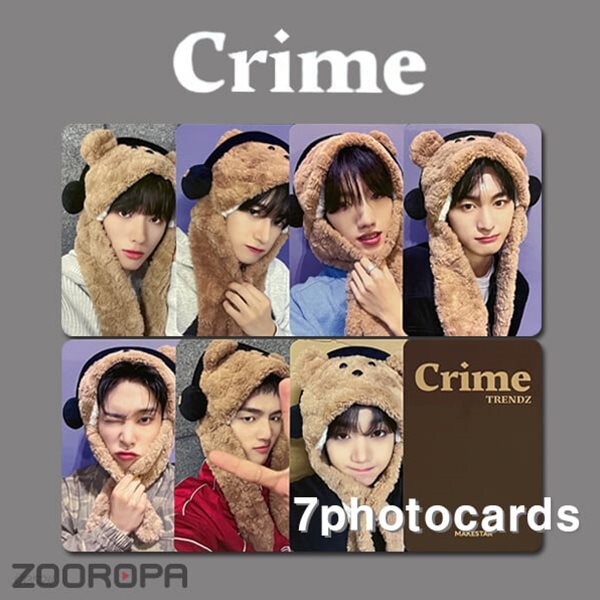 [새상품/A 포토카드 세트] 트렌드지 TRENDZ Crime (정품/메이크스타)