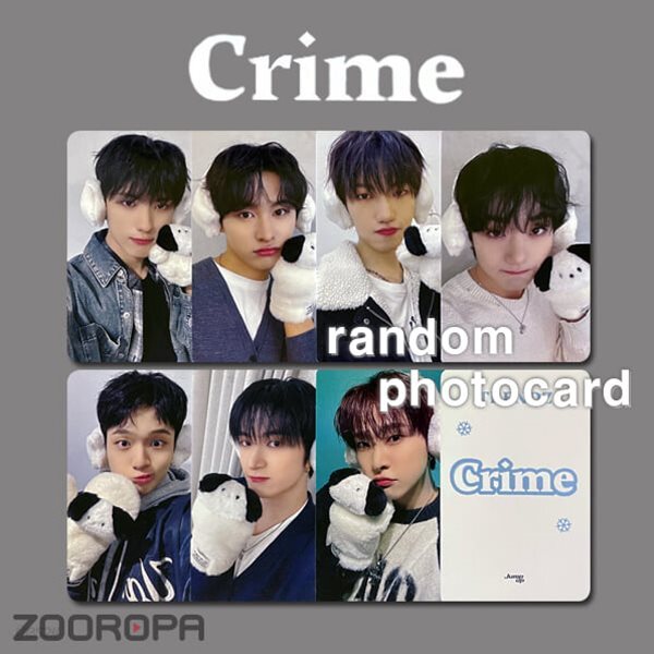 [새상품/B 포토카드/랜덤/중복X] 트렌드지 TRENDZ Crime (정품/점프업)