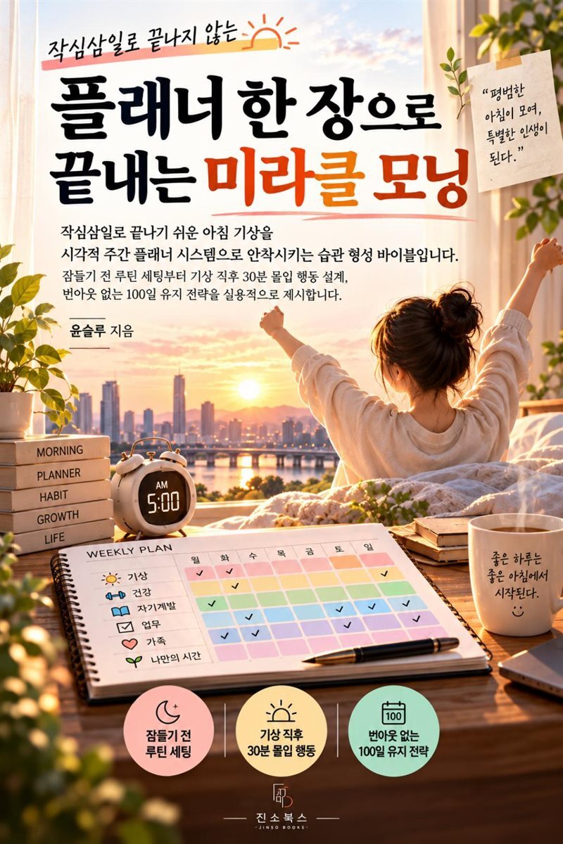 플래너 한 장으로 끝내는 미라클 모닝
