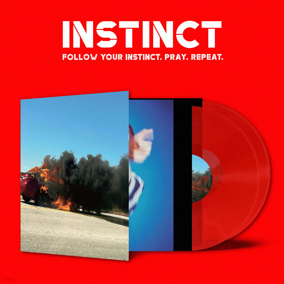 나플라 (nafla) - instinct [레드 컬러 2LP]