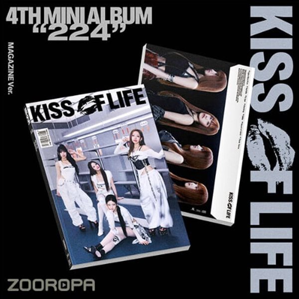 미개봉/KISS OF LIFE 키스오브라이프 224 4집 미니앨범 Magazine Ver.