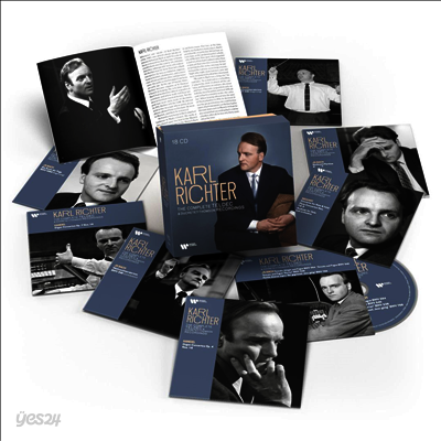 칼 리히터 - 텔덱 & 뒤크레테-톰슨 녹음 전집 (Karl Richter - The Complete Teldec & Ducretet-Thomson Recordings) (18CD Boxset) - Karl Richter
