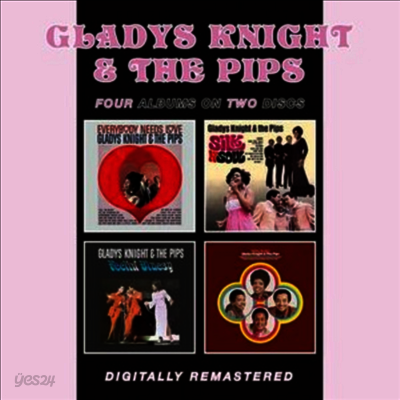 Gladys Knight & The Pips - Everybody Needs Love/Feelin' Bluesy/Silk 'N' Soul/Nitty Gritty (Remastered)(4 On 2CD)