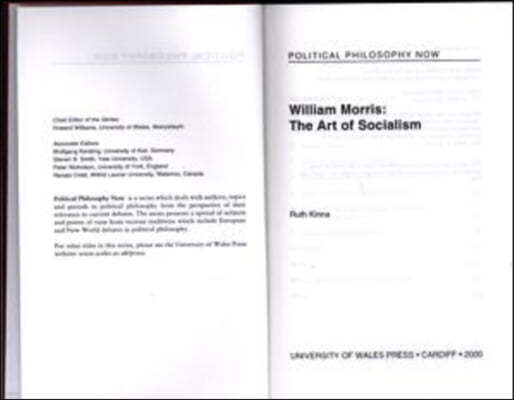 William Morris: The Art of Socialism