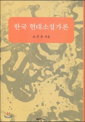 한국 현대소설가론