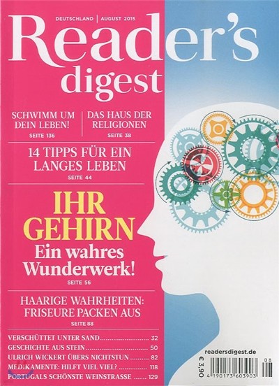 Readers Digest (DAS BASTE) () : 2015 08