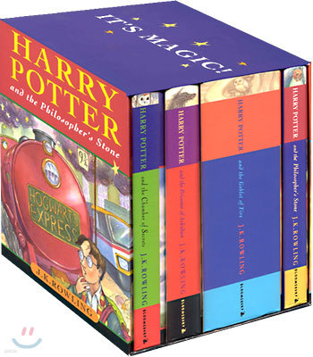 Harry Potter Hardcover Box Set (1~4권 총 4권)