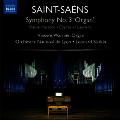 생상스: 교향곡 3번 '오르간 교향곡' & 죽음의 무도 (Saint-Saens: Symphony No.3 'Organ Symphony' & Danse macabre, Op. 40)(CD) - Leonard Slatkin
