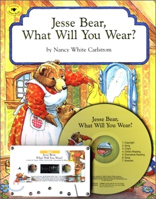 문진 영어동화 Best Combo Step 1 : Jesse Bear, What Will You Wear? (Paperback Set)