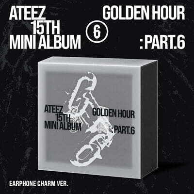 에이티즈 (ATEEZ) -  15TH MINI ALBUM [GOLDEN HOUR : Part.6][EARPHONE CHARM VER.]