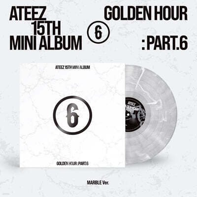 에이티즈 — 5TH MINI ALBUM [GOLDEN HOUR : Part.6][MARBLE VER.] 앨범 커버