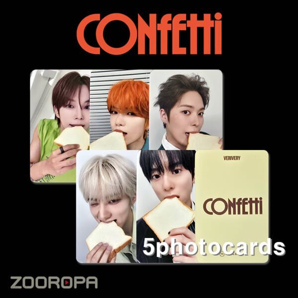 [새상품/D 포토카드 세트] VERIVERY 베리베리 CONFETTI (정품/Music&Drama)