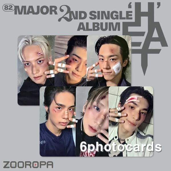 [새상품/B 포토카드 세트] 82MAJOR 82메이저 HEAT (정품/헬로라이브)