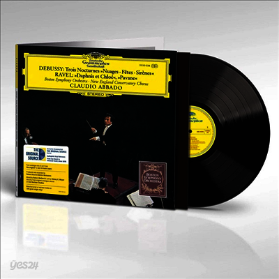 드뷔시: 녹턴 & 라벨: 다프니스와 클로에 (Debussy: Nocturnes & Ravel: Daphnis Et Chloe Suite) (180g)(LP) - Claudio Abbado