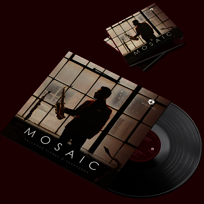 Salvador Flores — 모자이크 - 색소폰 작품집 (Mosaic - Works for Saxophone) - Salvador Flores 앨범 커버