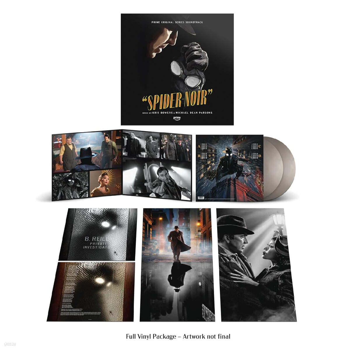 스파이더 누아르 드라마 음악 (SPIDER-NOIR - Kris Bowers &amp; Michael Dean Parsons) [실버 컬러 2LP]
