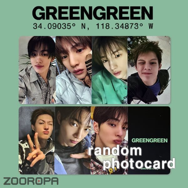 [새상품/A 포토카드/랜덤/중복X] 코르티스 CORTIS GREENGREEN (정품/위버스샵)