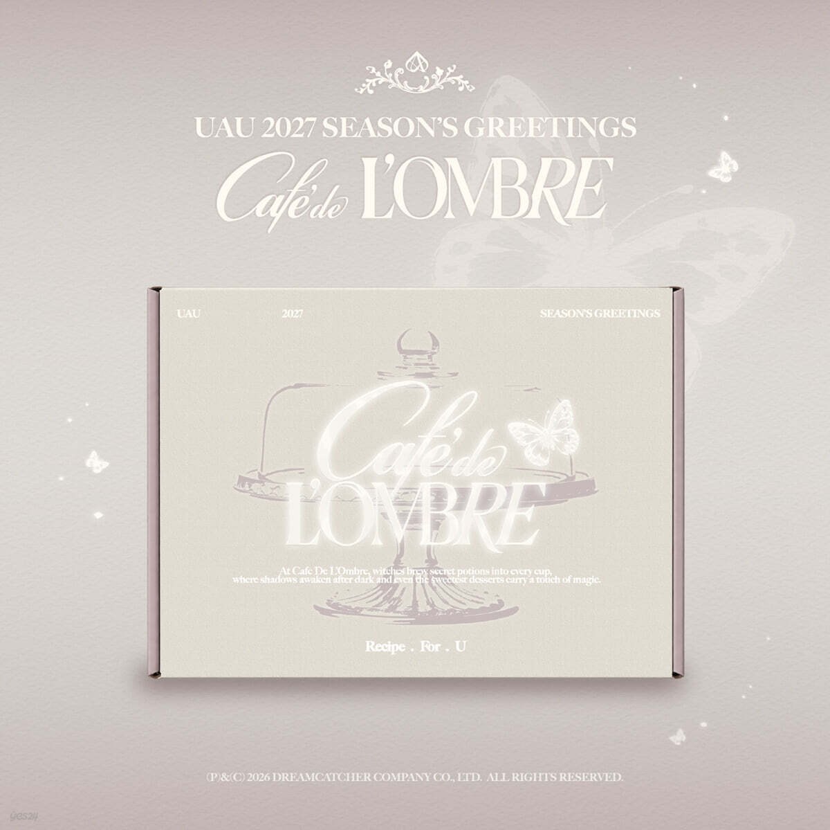 유아유 (UAU) 2027 SEASON’S GREETINGS [Cafe De L'Ombre_Recipe . For . U]