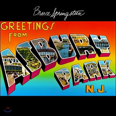 Bruce Springsteen — Greetings From Asbury Park, N.J. 앨범 커버