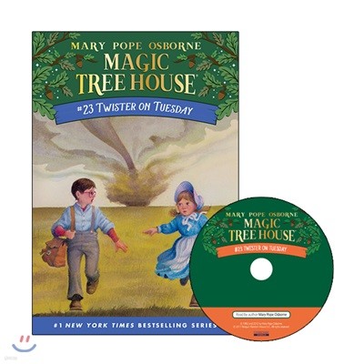 Magic Tree House #23 : Twister on Tuesday (Book + CD)