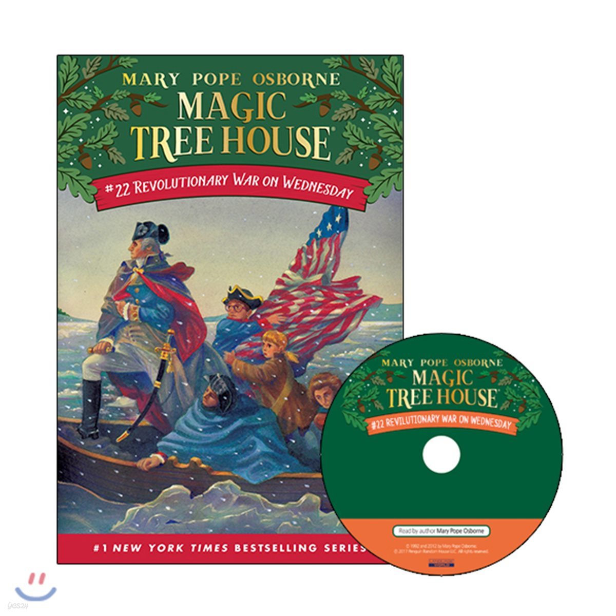 Magic Tree House #22 : Revolutionary War on Wednesday (Book + CD)