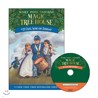 Magic Tree House #21 : Civil War on Sunday (Book + CD)