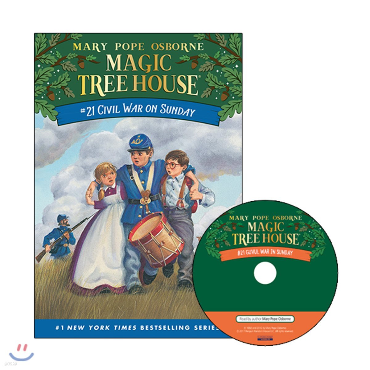 Magic Tree House #21 : Civil War on Sunday (Book + CD)