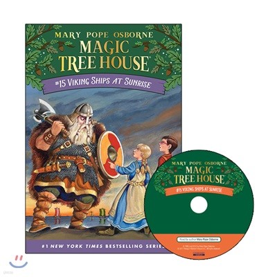 Magic Tree House #15 : Viking Ships at Sunrise (Book + CD)