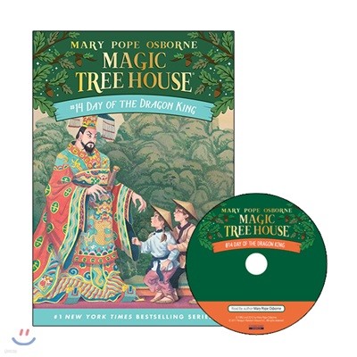 Magic Tree House #14 : Day of the Dragon King (Book + CD)