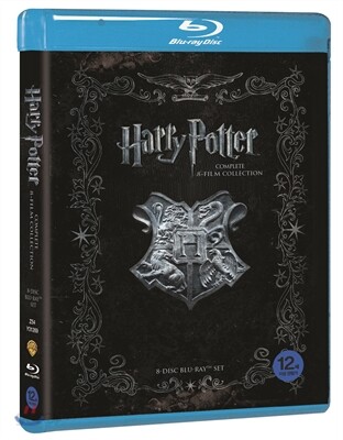 [중고-상] [블루레이] 해리포터 박스세트 : 일반판 (8disc)