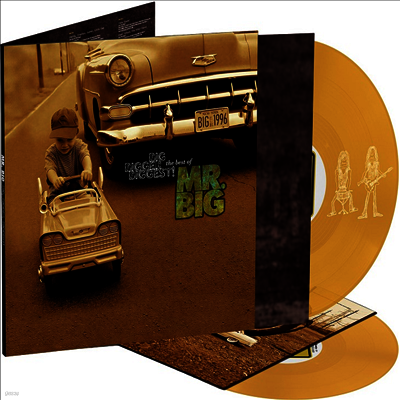 Mr. Big — Big, Bigger, Biggest! the Best of Mr. Big (30th Anniv Edit)(Gatefold) 앨범 커버