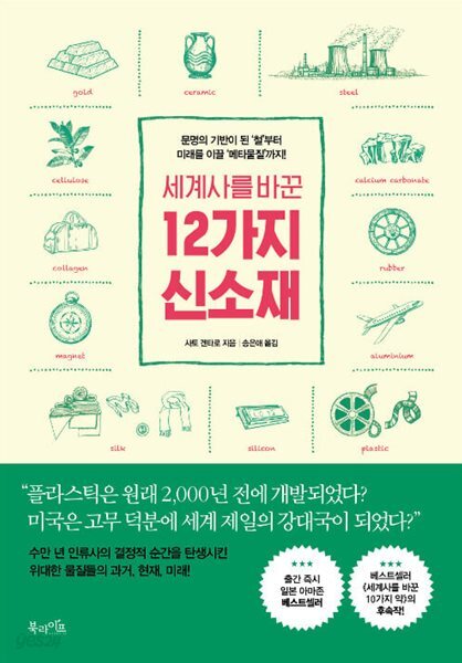 세계사를 바꾼 12가지 신소재 - 문명의 기반이 된 '철'부터 미래를 이끌 '메타물질'까지!