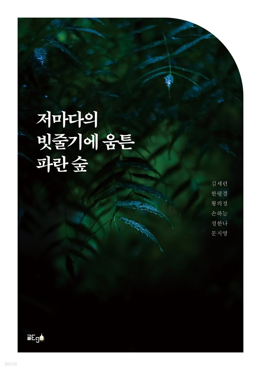 저마다의 빗줄기에 움튼 파란 숲