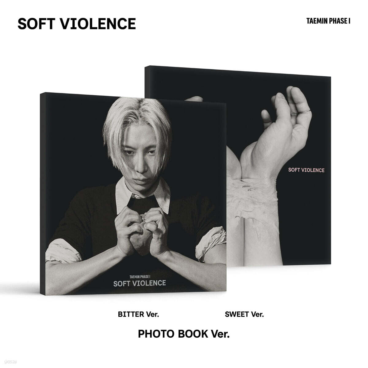 태민 (TAEMIN) - PHASE I : Soft Violence [PHOTO BOOK Ver.][2종 중 1종 랜덤발송]