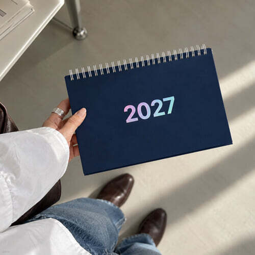 루카랩 2027 플랜더 ver.13 캘린더 겸 플래너 (뮤트 네이비)