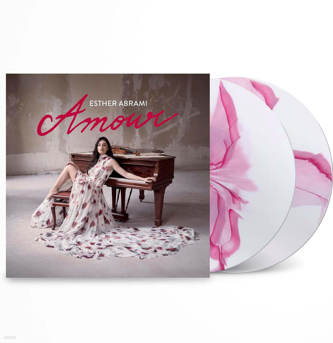 Esther Abrami(에스테르 아브라미) - Amour [핑크 스월 잉크플로전 컬러 2LP]