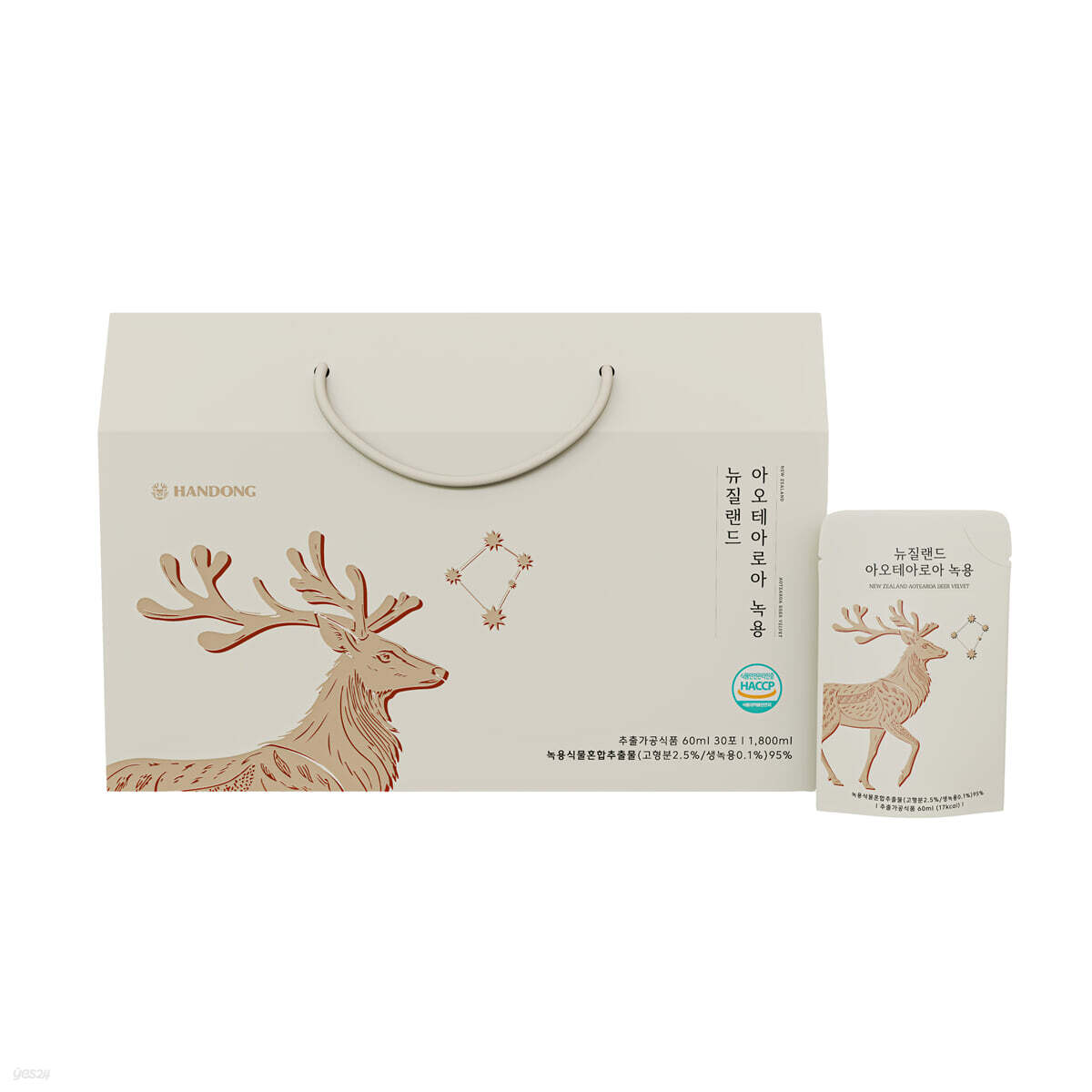 한동 뉴질랜드 아오테아로아 녹용 60ml x 30포